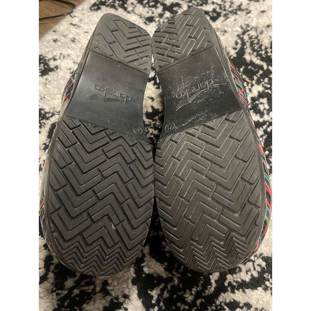 Dansko Professional Women's Clog Streamers Patent Leather Size 41 - Picture 6 of 7